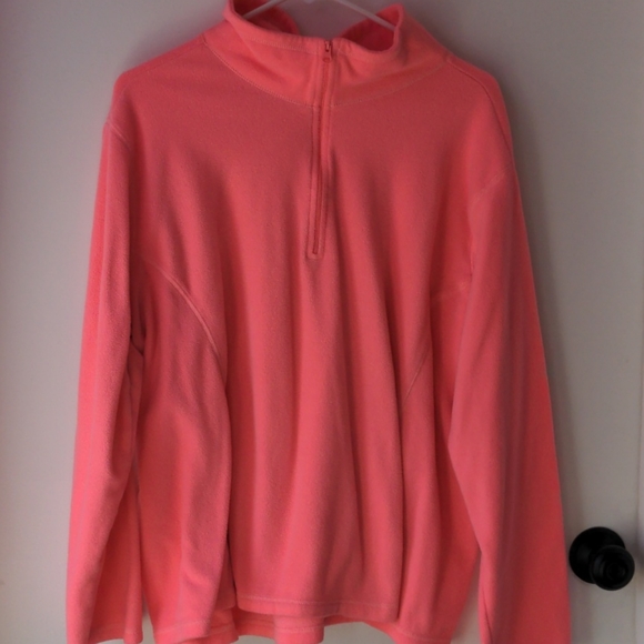 Coral colored lightweight pullover sweater - Picture 1 of 3